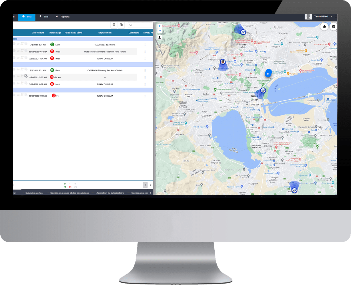 Suivie GPS Tracking